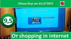 Обзор телевизора SkyLine 43LST5970 от shopping in internet